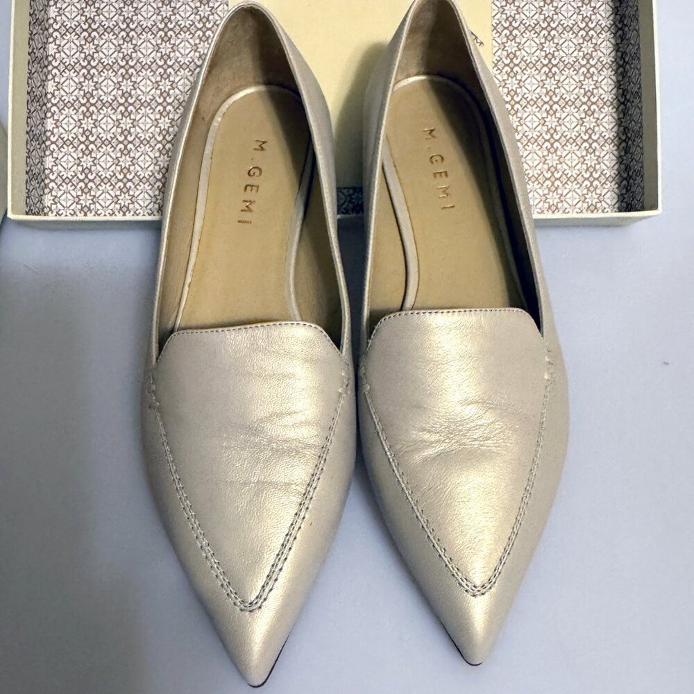 M. Gemi Argento shoes, size 7.5 in Rose Shimmer